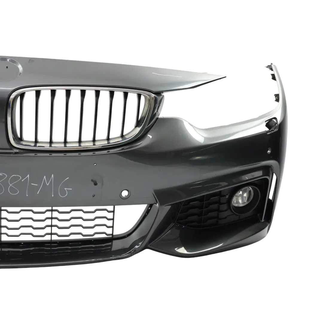 Zderzak Przedni Mineral Grey Szary Metalik - B39 do BMW F32 F36 M Sport o numerze 8060881 BMW F32 F36 M Sport Zderzak Przedni Mineral Grey Szary Metalik - B39 - SKU 8060881-MG - Numer Części 8060881