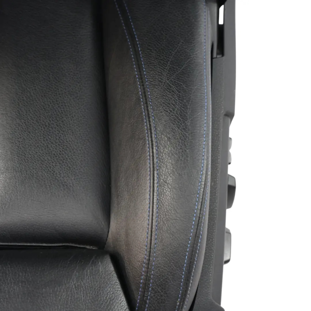 Siège Avant Gauche M Sport Chauffant Électrique Cuir Noir Bleu pour BMW F33 Cabriolet à propos du numéro de pièce 8062619 BMW F33 Cabriolet Siège Avant Gauche M Sport Chauffant Électrique Cuir Noir Bleu - SKU 8062619-2 - Numéro de pièce 8062619