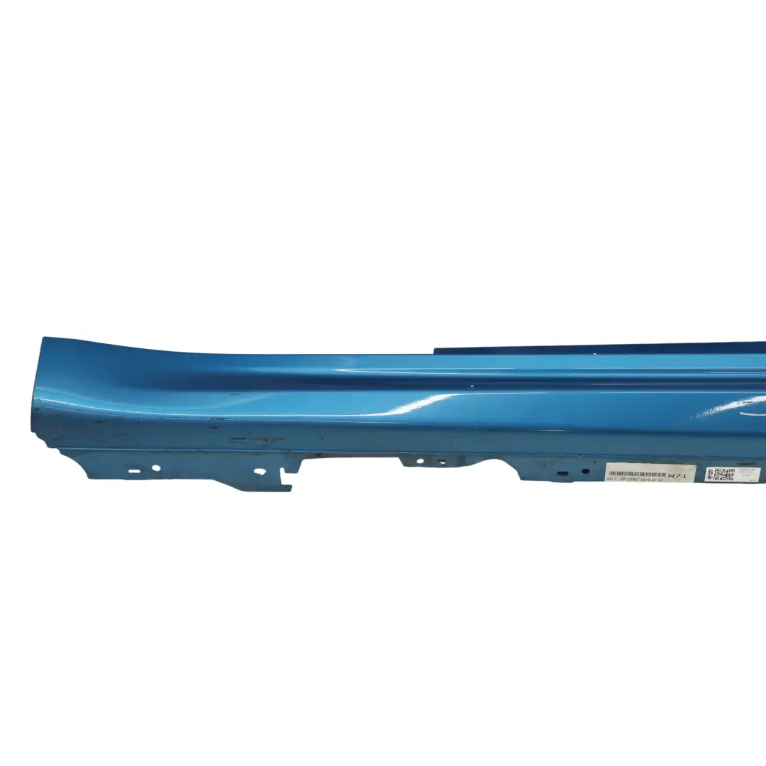 Side Skirt Coupe Sill Skirt Strip Left N/S Long Beach Blue - C16 to BMW F87 M2 with Part number 8068599 BMW F87 M2 Side Skirt Coupe Sill Skirt Strip Left N/S Long Beach Blue - C16 - SKU 8068599-LBB - Part number 8068599
