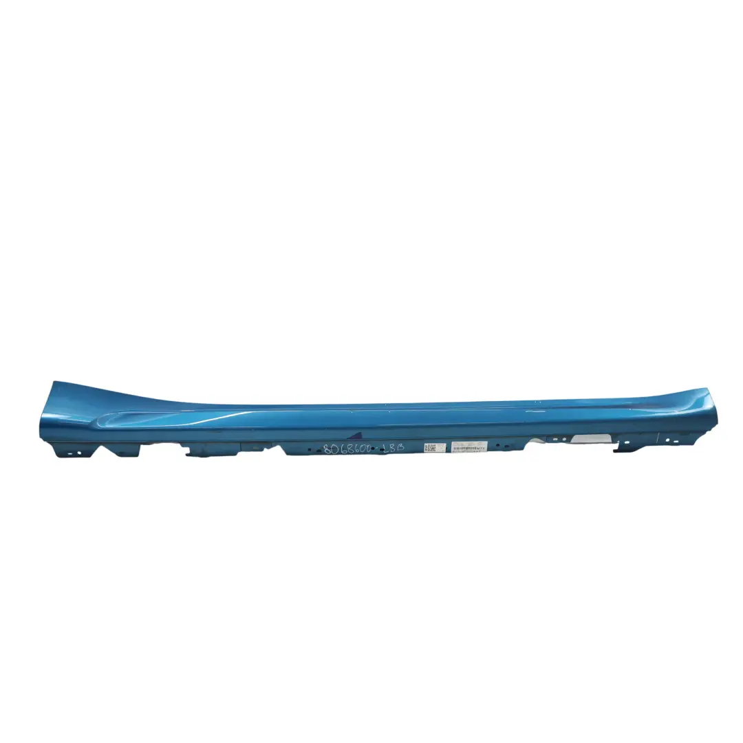 BMW F87 M2 Coupe Side Skirt Sill Skirt Strip Right O/S Long Beach Blue - C16 - SKU 8068600-LBB - Part number 8068600