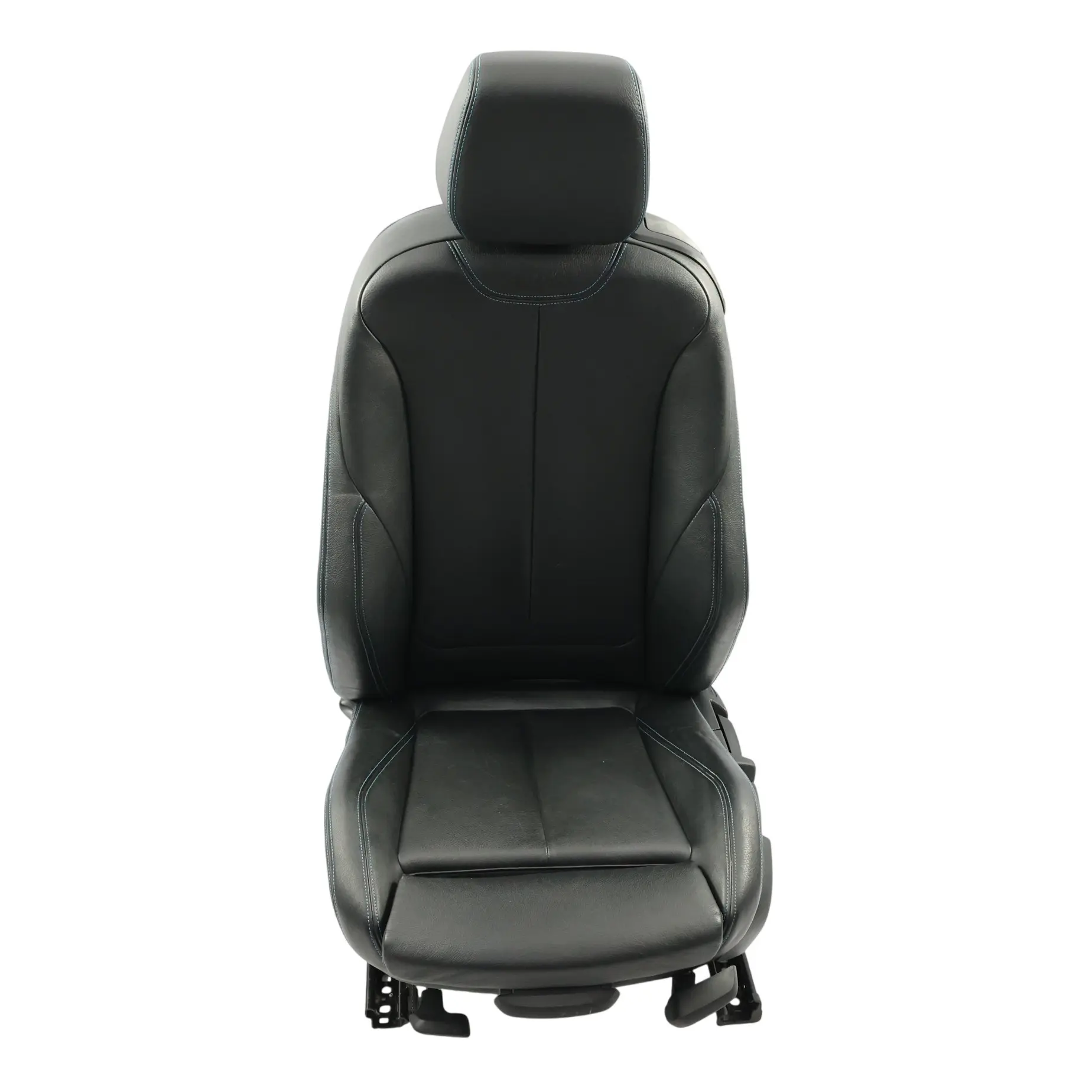 BMW F87 M2 Front Seat Sport Left N/S Heated Leather Dakota Black Contrast Blue