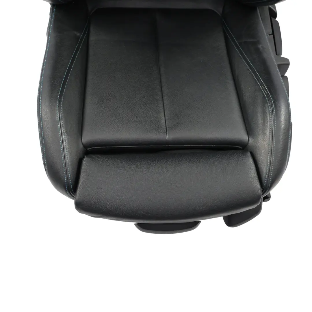 Front Seat Sport Left N/S Heated Leather Dakota Black Contrast Blue to BMW F87 M2 with Part number 8070719 BMW F87 M2 Front Seat Sport Left N/S Heated Leather Dakota Black Contrast Blue - SKU 8070719-3 - Part number 8070719