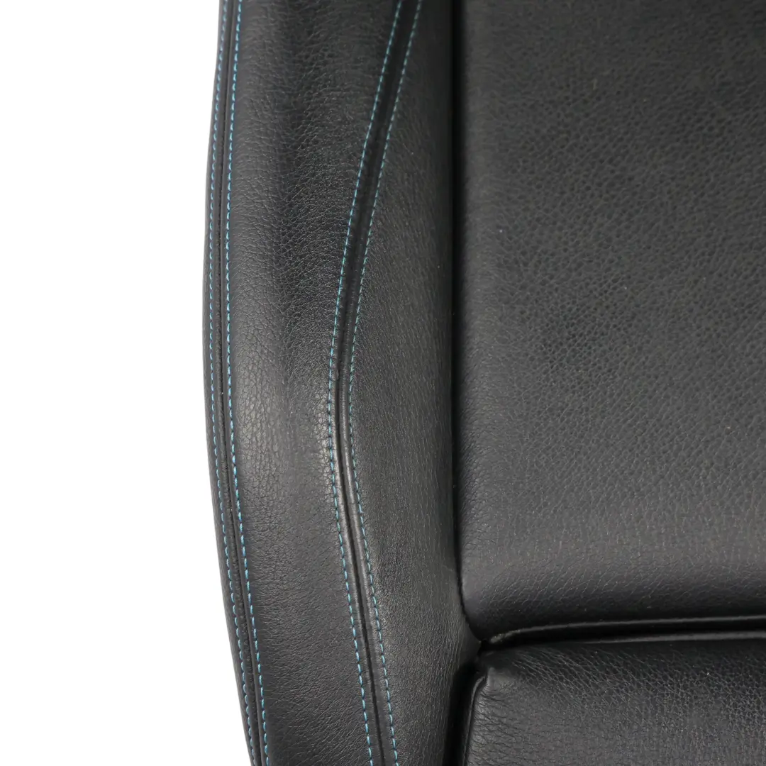 Siège Avant Sport Gauche Chauffant Cuir Dakota Noir Bleu pour BMW F87 M2 à propos du numéro de pièce 8070719 BMW F87 M2 Siège Avant Sport Gauche Chauffant Cuir Dakota Noir Bleu - SKU 8070719-3 - Numéro de pièce 8070719