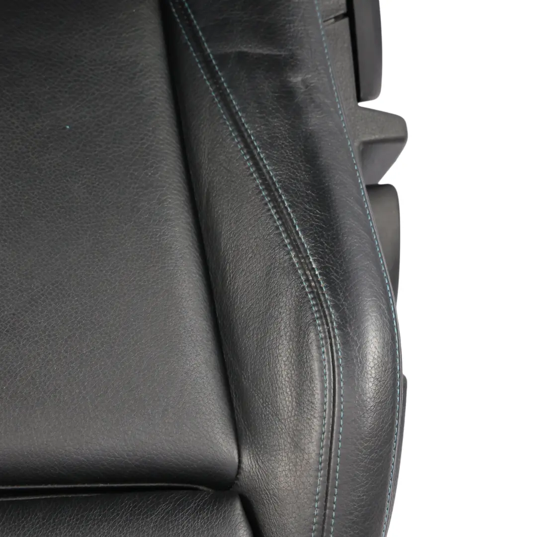 Sedile Sportivo Anteriore Sinistro Pelle Dakota Nero Blu per BMW F87 M2 con numero di parte 8070719 BMW F87 M2 Sedile Sportivo Anteriore Sinistro Pelle Dakota Nero Blu - SKU 8070719-3 - Numero di parte 8070719