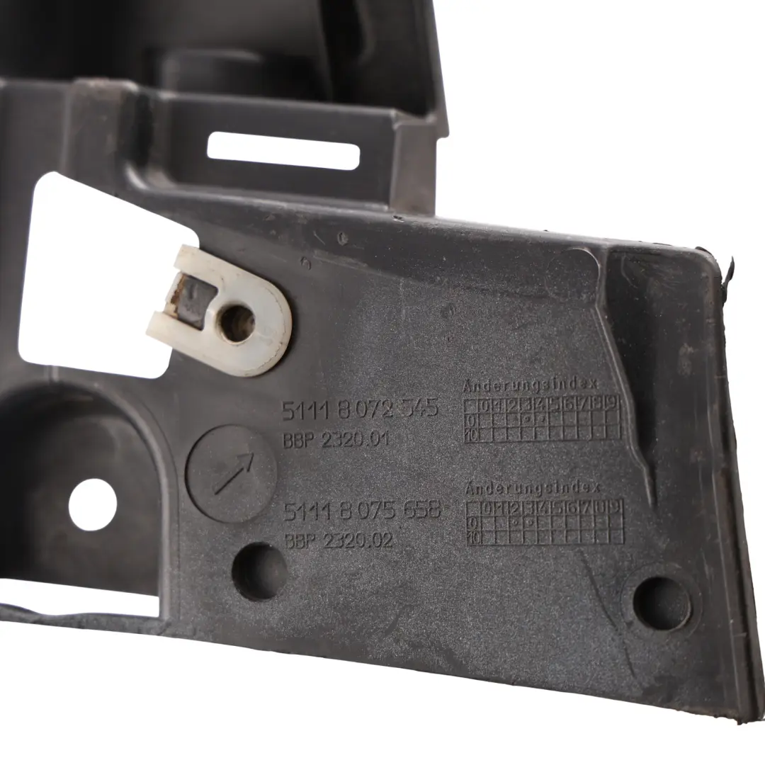 Front Bumper Mount Bracket Support Adapter M-Sport to BMW G20 G21 with Part number 8072545 BMW G20 G21 Front Bumper Mount Bracket Support Adapter M-Sport - SKU 8072545 - Part number 8072545