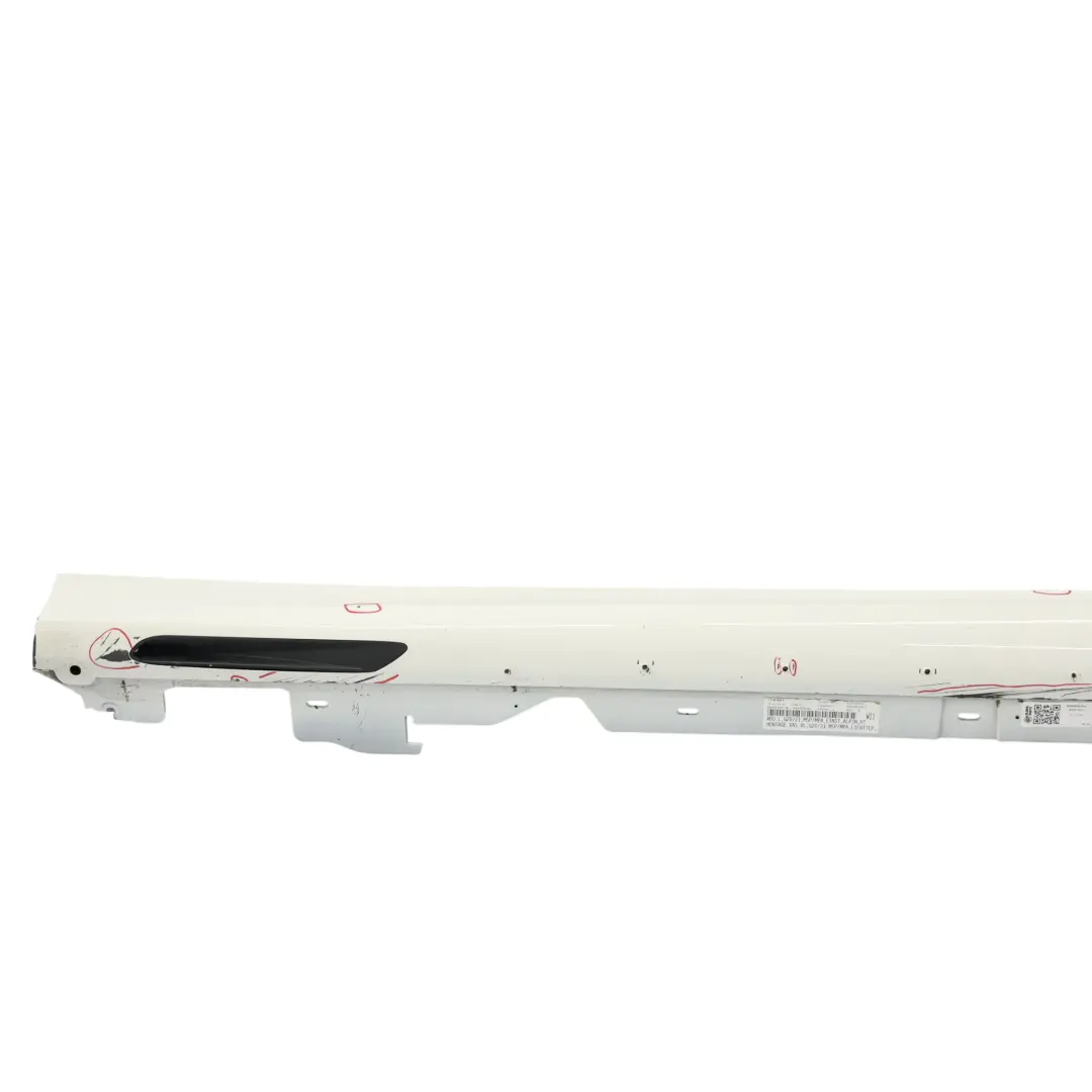 BMW G20 G21 Side Skirt Left N/S M Sport Sill Strip Cover Trim Alpinweiss 3 - 300 - SKU 8099909-AW - Part number 8099909
