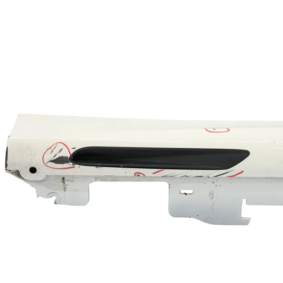 BMW G20 G21 Minigonna Sinistra M Sport Protezione Soglia Alpinweiss 3 - SKU 8099909-AW - Numero di parte 8099909