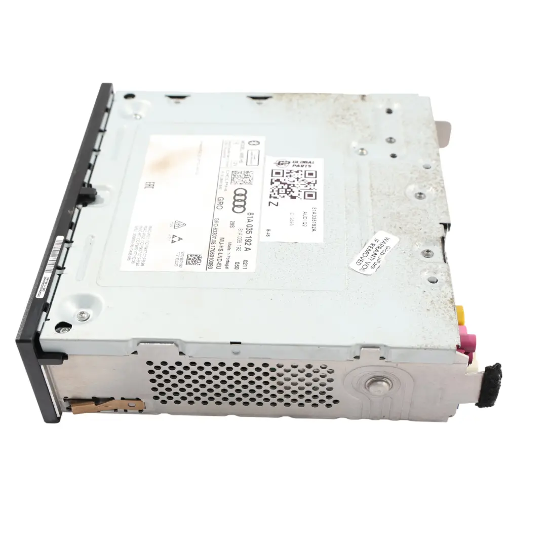 Unité MMI Navigation Satellite Lecteur CD pour Audi A3 8V Q2 GA à propos du numéro de pièce 81A035192A Audi A3 8V Q2 GA Unité MMI Navigation Satellite Lecteur CD - SKU 81A035192A - Numéro de pièce 81A035192A