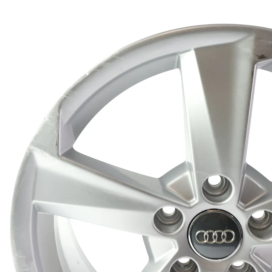 Rim Alloy Silver 17" ET:45 7J to Audi Q2 GA Wheel with Part number 81A601025B Audi Q2 GA Wheel Rim Alloy Silver 17" ET:45 7J - SKU 81A601025B-3 - Part number 81A601025B