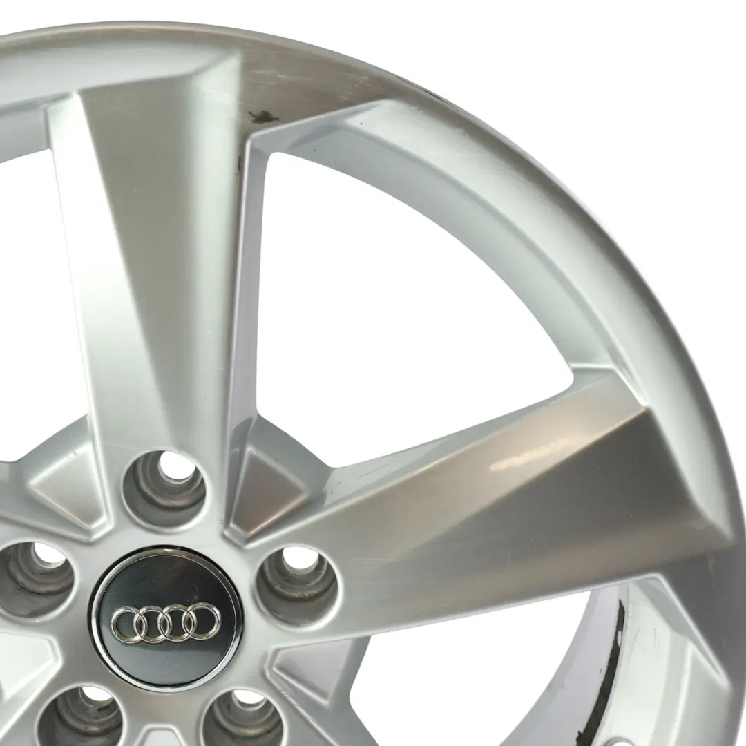 Rim Alloy Silver 17" ET:45 7J to Audi Q2 GA Wheel with Part number 81A601025B Audi Q2 GA Wheel Rim Alloy Silver 17" ET:45 7J - SKU 81A601025B-3 - Part number 81A601025B