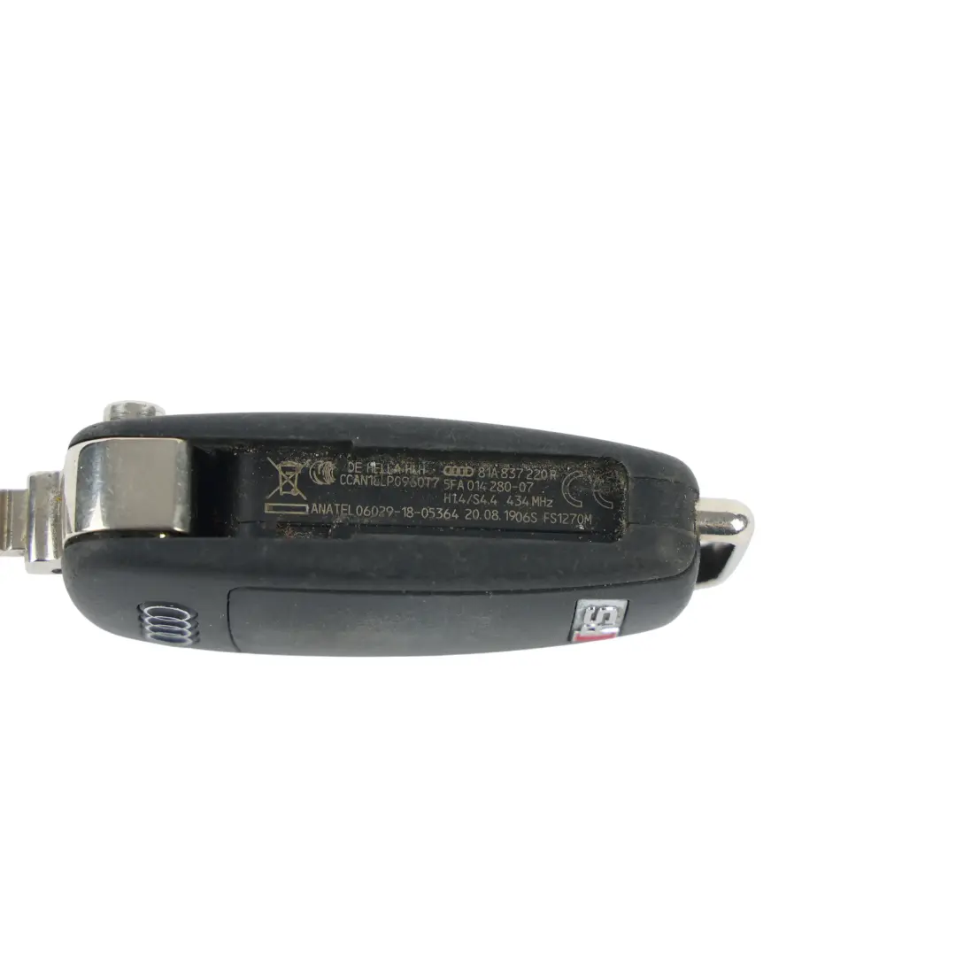 Audi RS4 B7 Kluczyk Pilot Zapłonu Stacyjki - SKU 81A837220R - Numer Części 81A837220R
