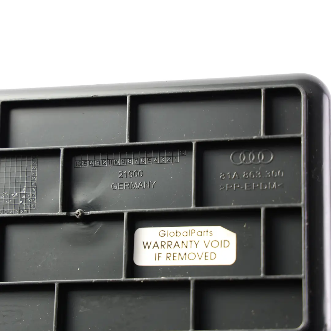 Mittelkonsole Verkleidung Ablagefach Panel Schwarz für Audi Q2 GA mit Teilenummer 81A863300 Audi Q2 GA Mittelkonsole Verkleidung Ablagefach Panel Schwarz - SKU 81A863300 - Teilenummer 81A863300