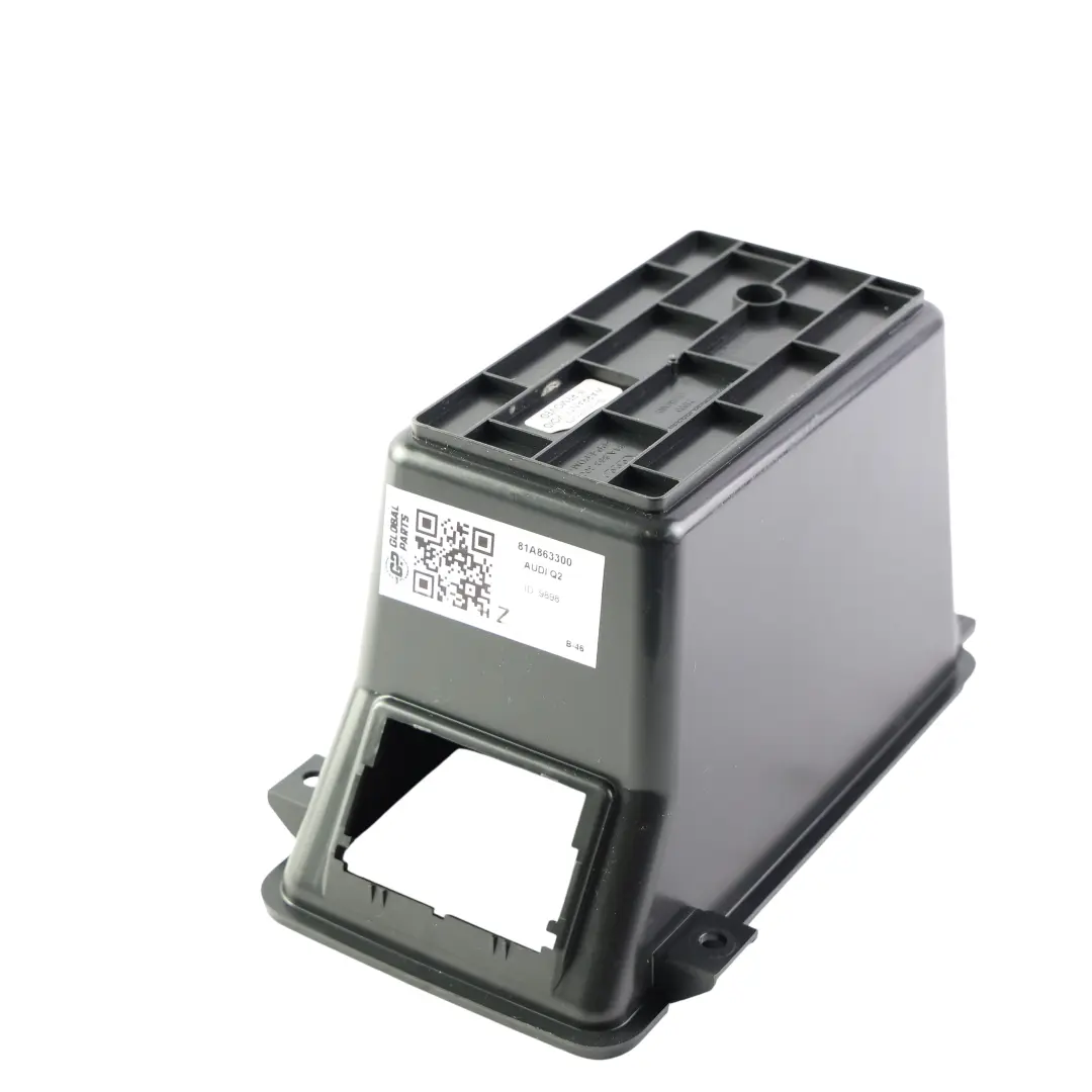 Audi Q2 GA Mittelkonsole Verkleidung Ablagefach Panel Schwarz - SKU 81A863300 - Teilenummer 81A863300