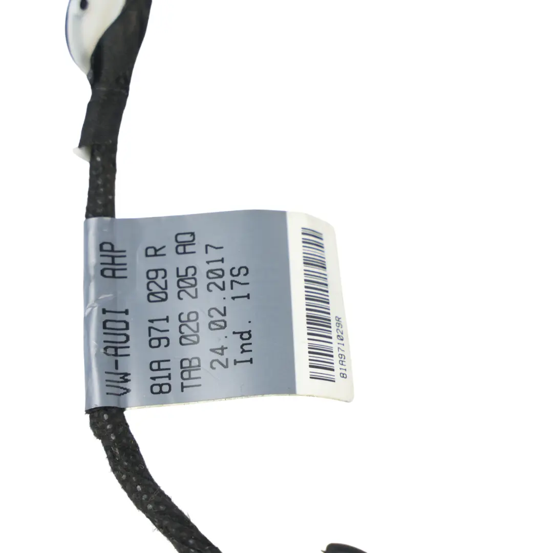 Front Door Wiring Harness Loom Cables Driver Side to Audi Q2 GA with Part number 81A971029R Audi Q2 GA Front Door Wiring Harness Loom Cables Driver Side - SKU 81A971029R - Part number 81A971029R