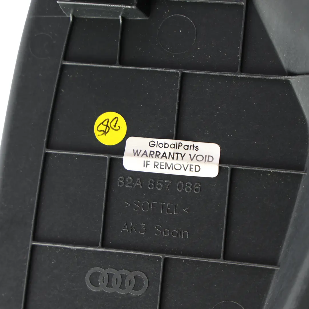 Audi A1 GB MK2 Armaturenbrett Endblende Verkleidung Abdeckung Rechts - SKU 82A857086 - Teilenummer 82A857086