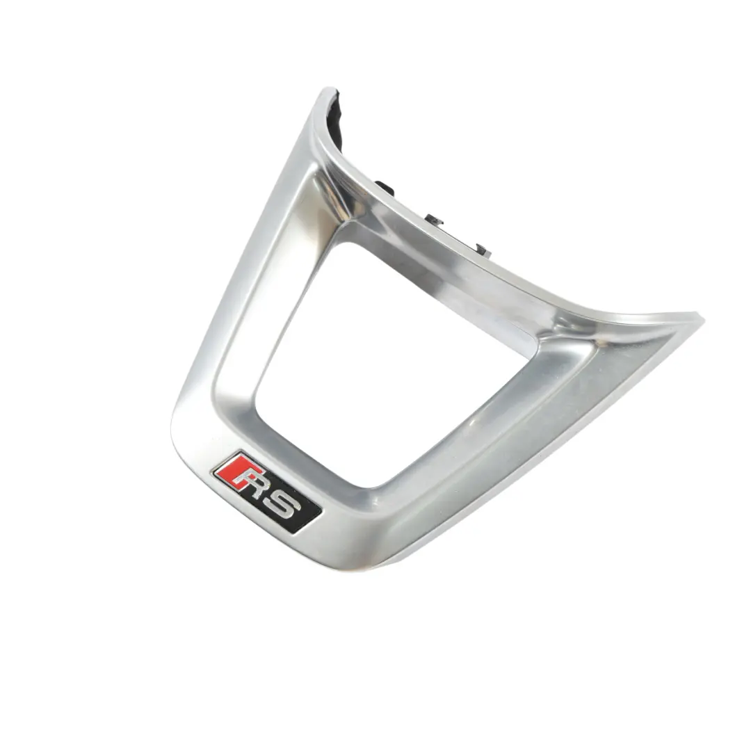 RSQ3 F3 Steering Wheel Chrome Cover Cap Trim to Audi with Part number 83A419659E Audi RSQ3 F3 Steering Wheel Chrome Cover Cap Trim - SKU 83A419659E - Part number 83A419659E
