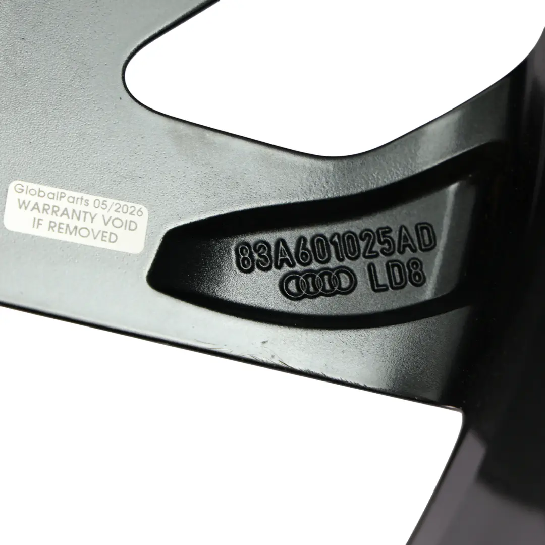Audi RSQ3 F3 Audi Sport Black Wheel Alloy Rim 21" 8.5J ET:38 - SKU 83A601025AD-2 - Part number 83A601025AD