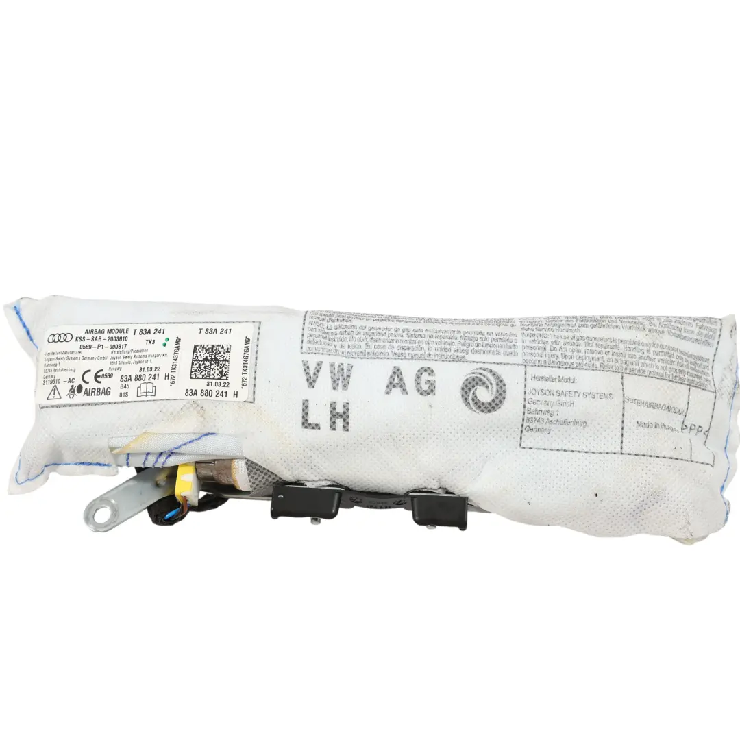 Audi Q3 Tiguan Module Unité Air Siège Gauche - SKU 83A880241H - Numéro de pièce 83A880241H