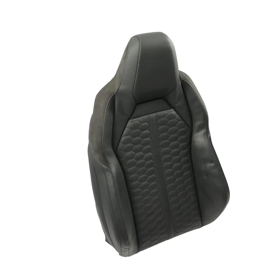 Audi RSQ3 F3 Sport Seat Backrest Cover Front Right O/S Heated Leather Soul Black - SKU 83A881806L-2 - Part number 83A881806L