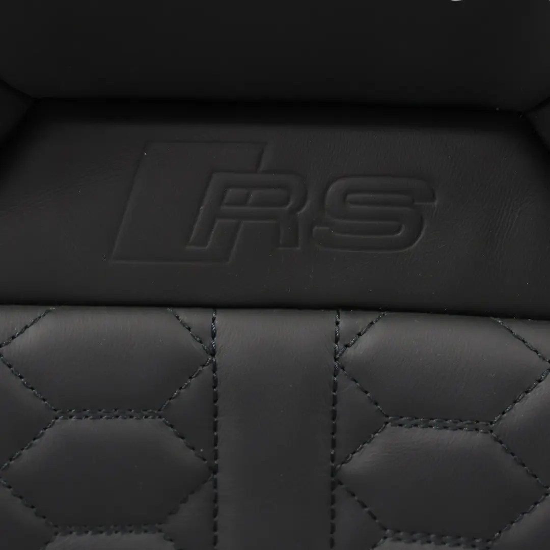 RSQ3 F3 Funda Respaldo Asiento Delantero Derecho Cuero Calefactable Negro para Audi con número de pieza 83A881806L Audi RSQ3 F3 Funda Respaldo Asiento Delantero Derecho Cuero Calefactable Negro - SKU 83A881806L-2 - Número de pieza 83A881806L