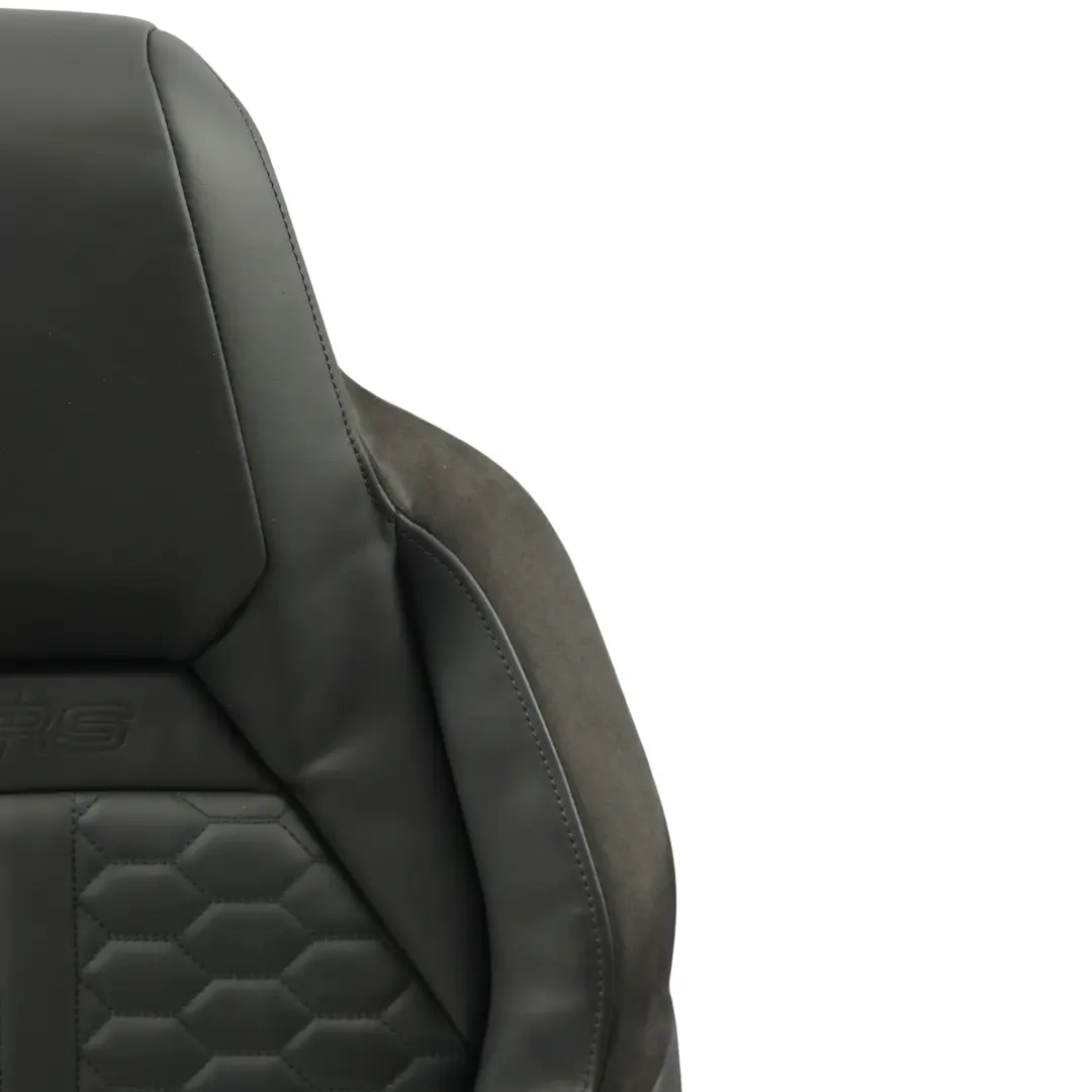 Audi RSQ3 F3 Rivestimento Sedile Anteriore Destro Riscaldato Pelle Nero - SKU 83A881806L-2 - Numero di parte 83A881806L