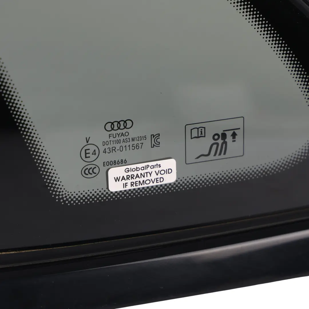 Audi Rsq3 F3 Vetro Finestrino Laterale Posteriore Sinistro Oscurato - SKU 83F845297Q - Numero di parte 83F845297Q