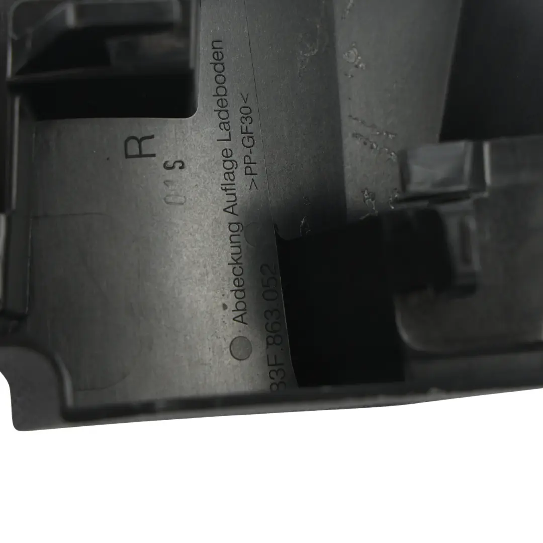 Audi RSQ3 F3 Pannello Rivestimento Bagagliaio Nero Destro - SKU 83F863052 - Numero di parte 83F863052