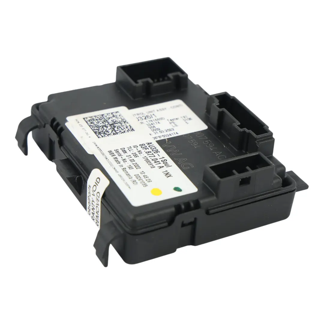 Audi Q3 F3 Mk2 Panoramic Sunroof Control Unit Module ECU - SKU 83F877041A - Part number 83F877041A