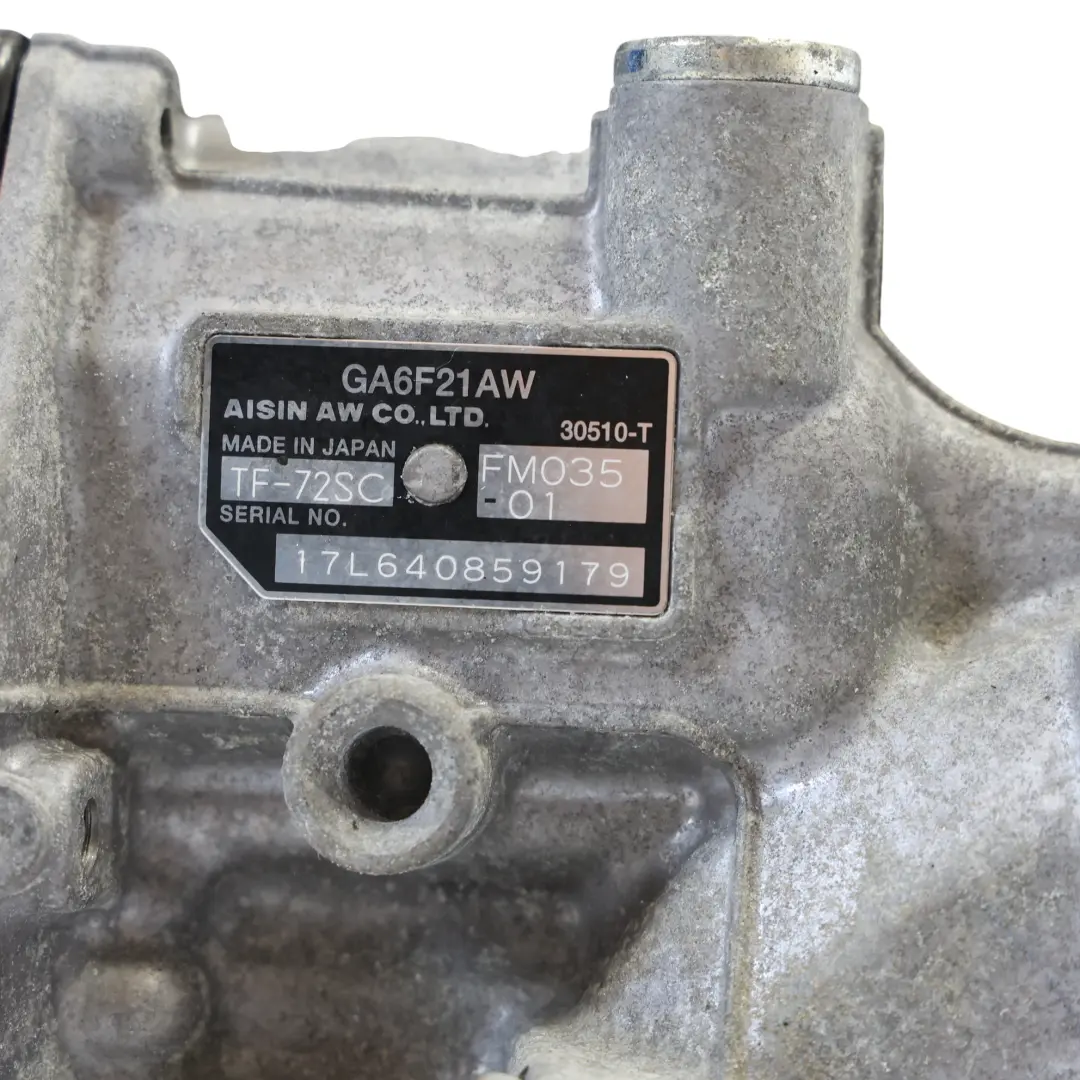 B38 Cambio Automatico GA6F21AW GARANZIA per Mini Cooper F60 BMW X1 F48 con numero di parte 8488901 Mini Cooper F60 BMW X1 F48 B38 Cambio Automatico GA6F21AW GARANZIA - SKU 8488901 - Numero di parte 8488901
