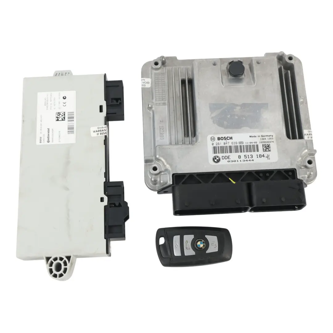 20dX Diesel N47N 184HP Engine Module ECU Kit DDE 2 Keys CAS4 to BMW X3 F25 with Part number 8513184 BMW X3 F25 20dX Diesel N47N 184HP Engine Module ECU Kit DDE 2 Keys CAS4 - SKU 8513184-2 - Part number 8513184