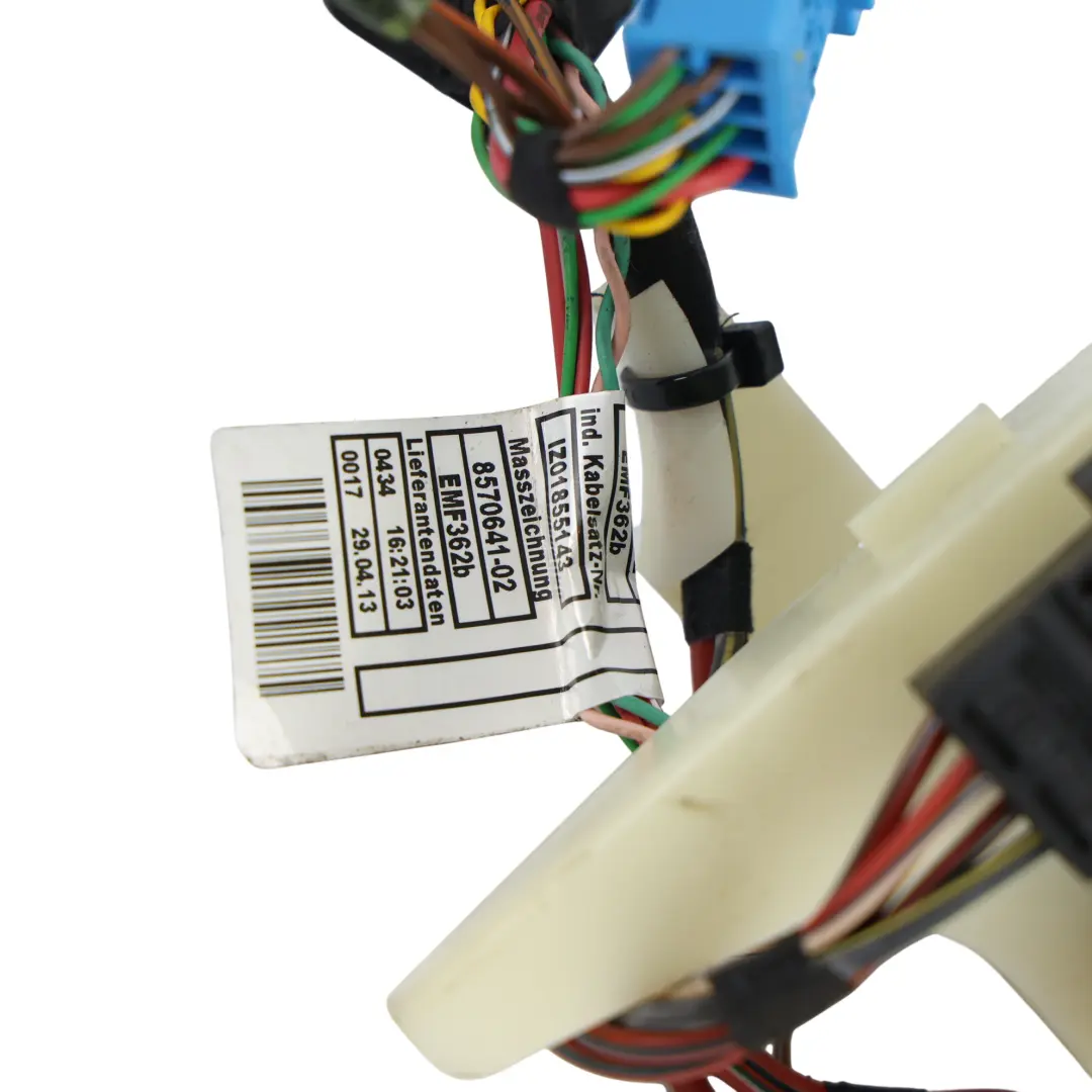 BMW F25 F26 Faisceau Câblage Moteur Boîte Vitesses Module N57N - SKU 8575324 - Numéro de pièce 8575324