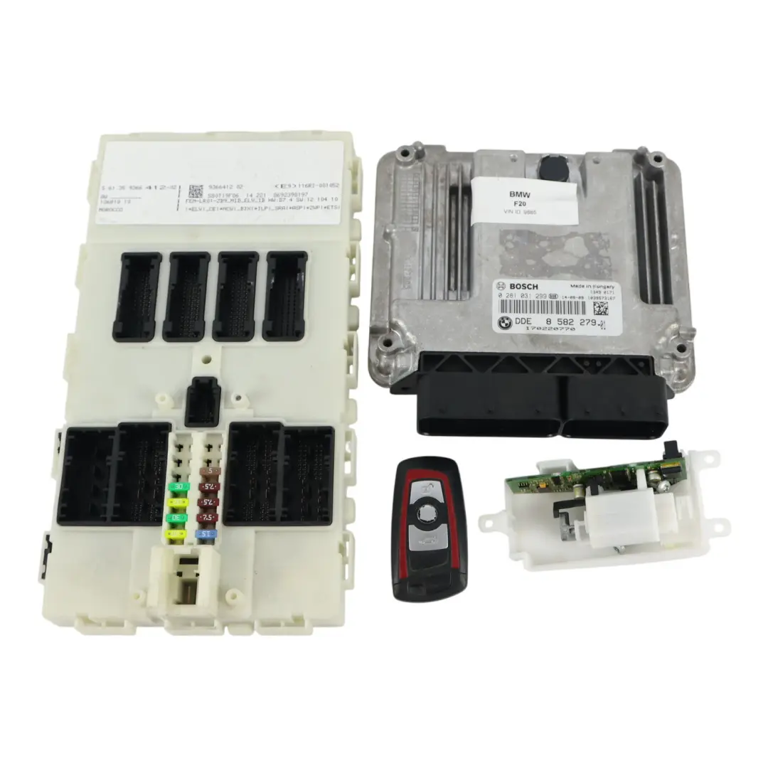 BMW F20 F30 F32 120dX 320dX 420dX N47N 184HP Engine ECU Kit DDE 8582279 Manual - SKU 8582279-10 - Part number 8576333