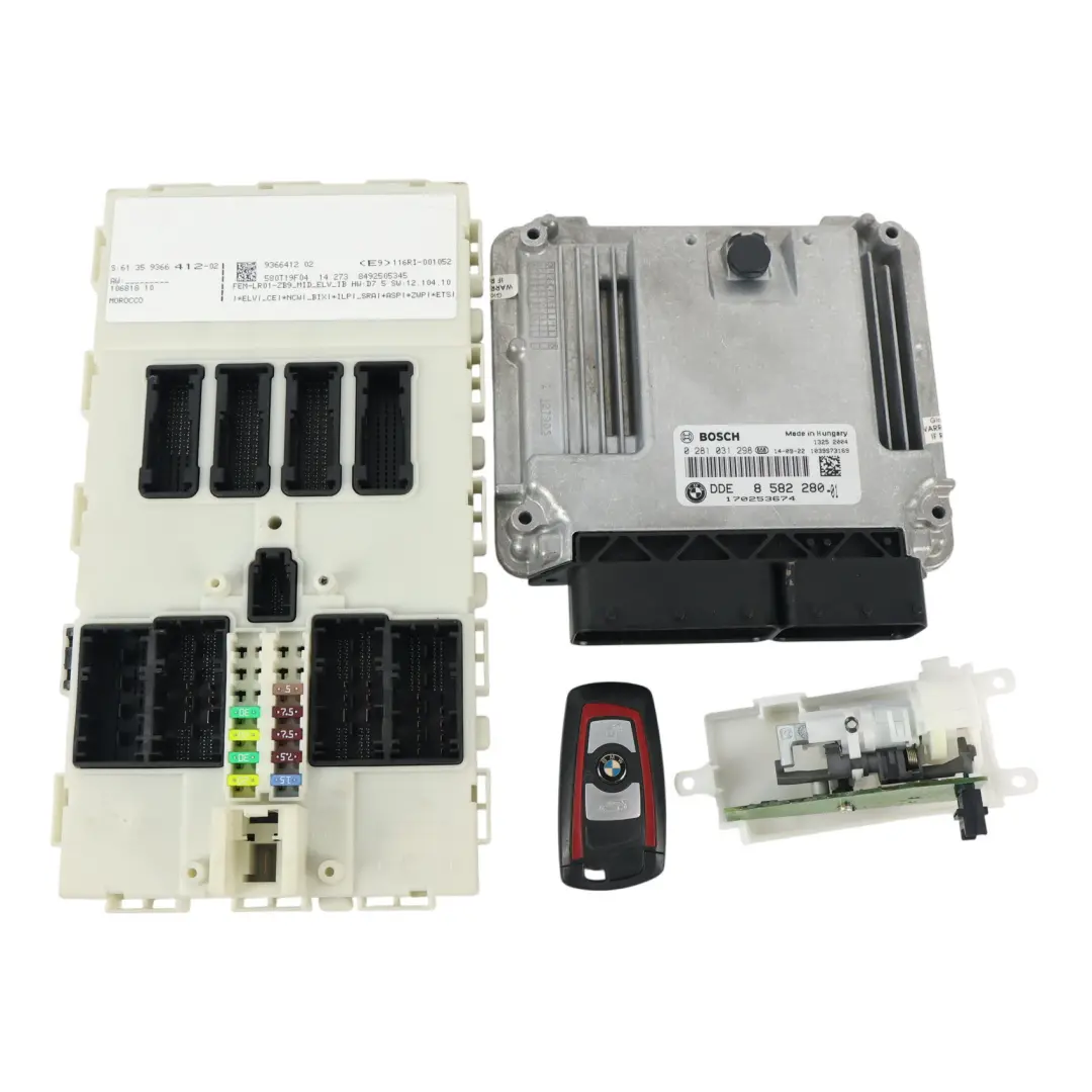 N47N 116HP Kit Centralina Motore DDE Manuale per BMW F20 F21 116d con numero di parte 8582280 BMW F20 F21 116d N47N 116HP Kit Centralina Motore DDE Manuale - SKU 8582280-12 - Numero di parte 8582280