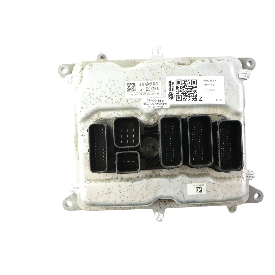 BMW F20 F30 116i 316i N13 136HP Kit Centralina Motore DME 8625241 Manuale - SKU 8603352-7 - Numero di parte 8603352