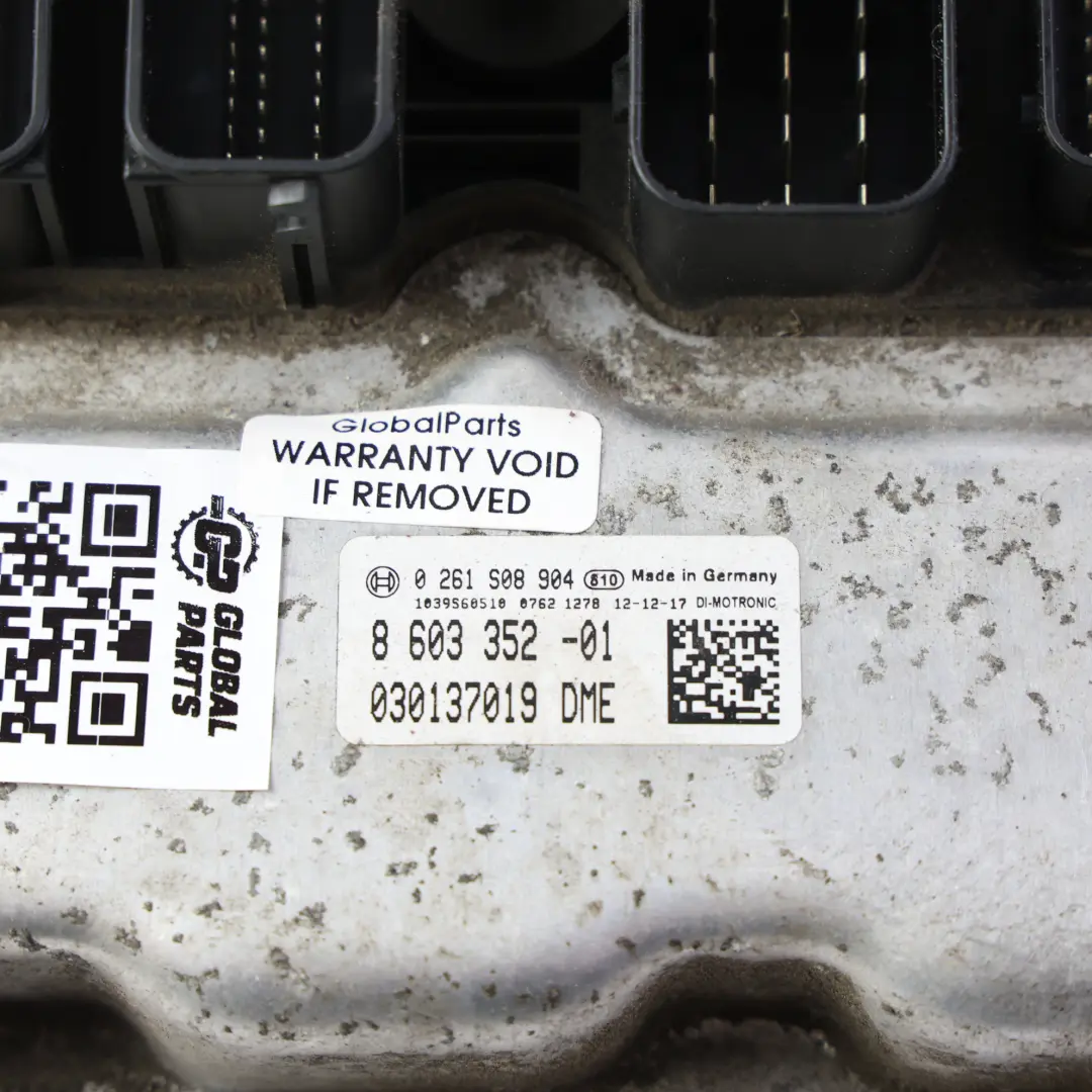 BMW F20 F30 116i 316i N13 136HP Kit Calculateur Moteur DME 8625241 Manuelle - SKU 8603352-7 - Numéro de pièce 8603352