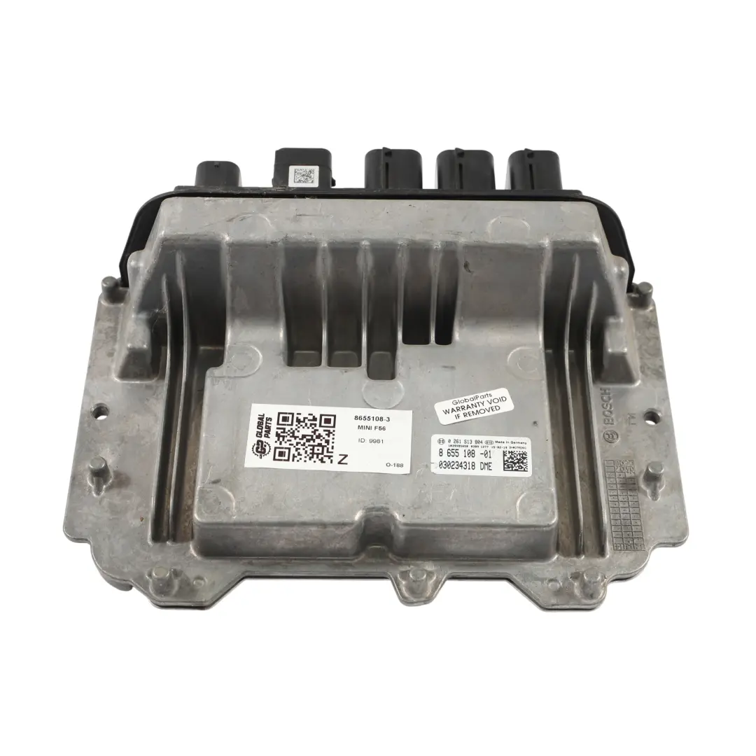 Mini One F54 F55 F56 B38 102HP Engine Control Unit ECU DME Automatic - SKU 8655108-3 - Part number 8655108