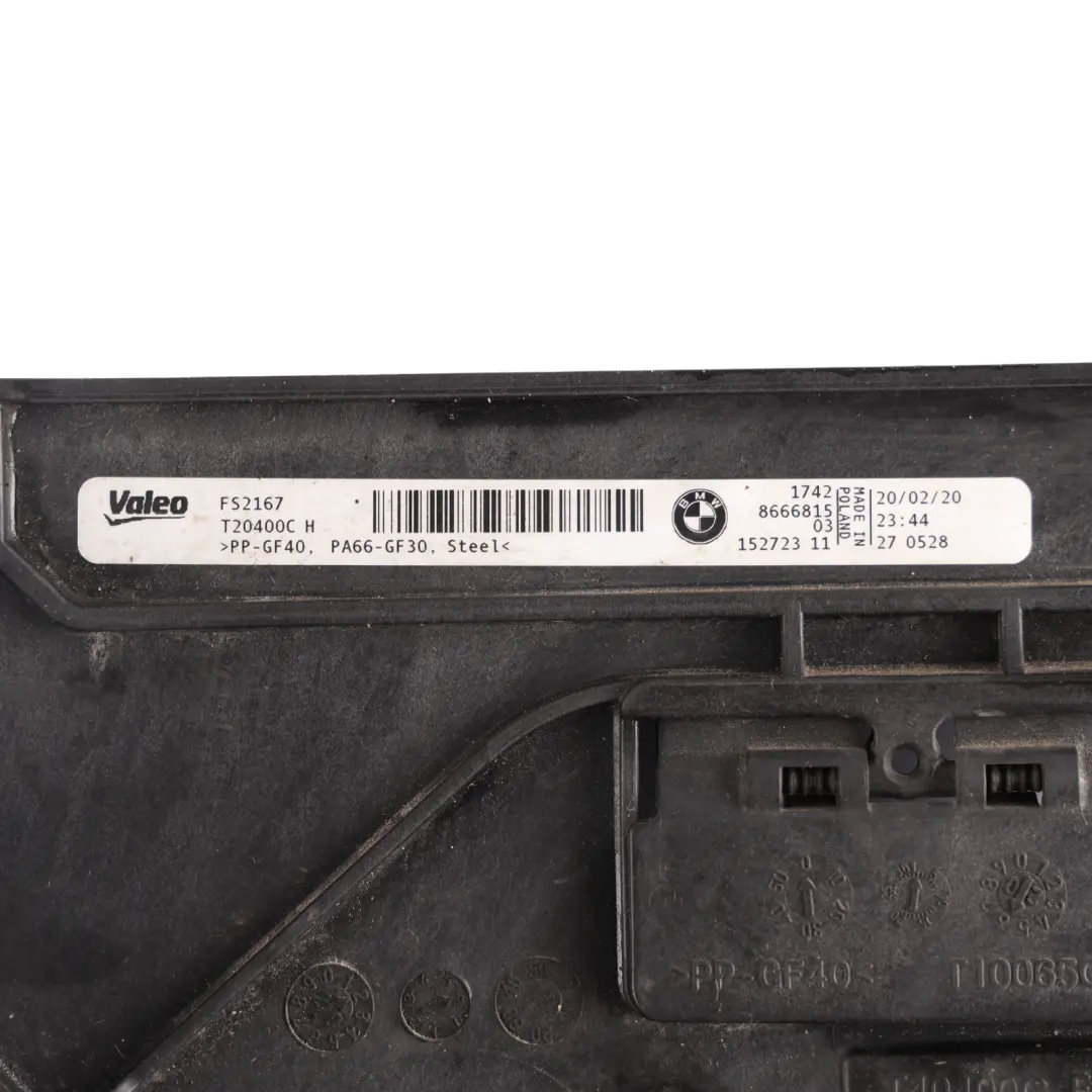 Cooling Fan Shroud Radiator Coolant Unit Fan B48B20 to BMW G20 G21 G26 with Part number 8666815 BMW G20 G21 G26 Cooling Fan Shroud Radiator Coolant Unit Fan B48B20 - SKU 8666815 - Part number 8666815