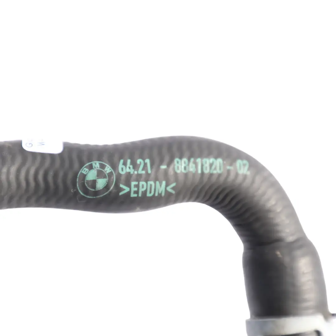 Radiator Cooling Coolant Water Hose Feed Pipe to BMW U06 X1 U11 with Part number 8841820 BMW U06 X1 U11 Radiator Cooling Coolant Water Hose Feed Pipe - SKU RHD-8841820 - Part number 8841820