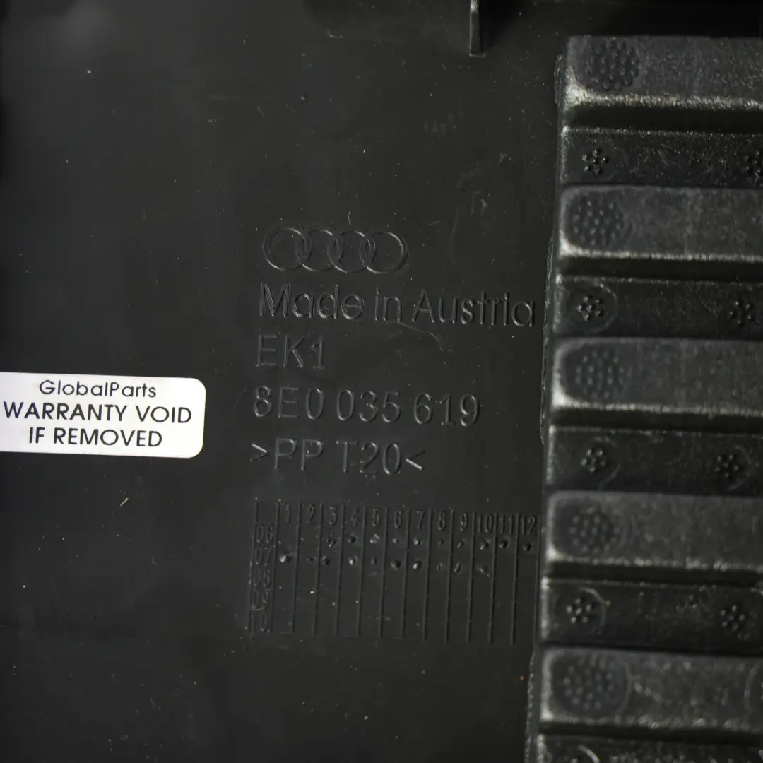 Modulo Controllo Telefono Staffa Copertura per Audi A4 S4 RS4 B7 con numero di parte 8E0035619 Audi A4 S4 RS4 B7 Modulo Controllo Telefono Staffa Copertura - SKU 8E0035619 - Numero di parte 8E0035619