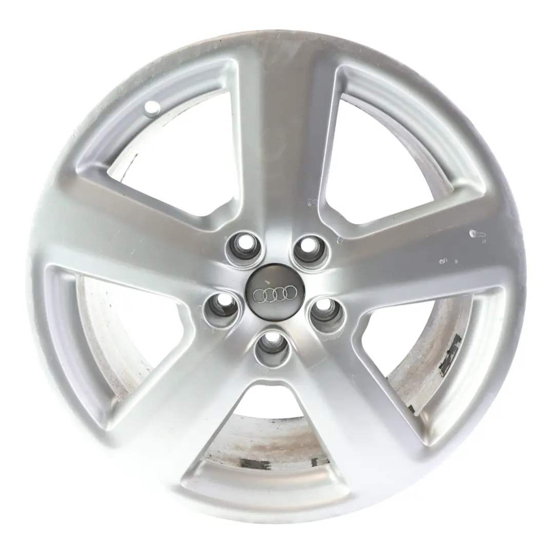  Llanta de aleación plateada Audi A4 B7 18" ET:43 8J - SKU 8E0601025AK-1 - Número de pieza 8E0601025AK