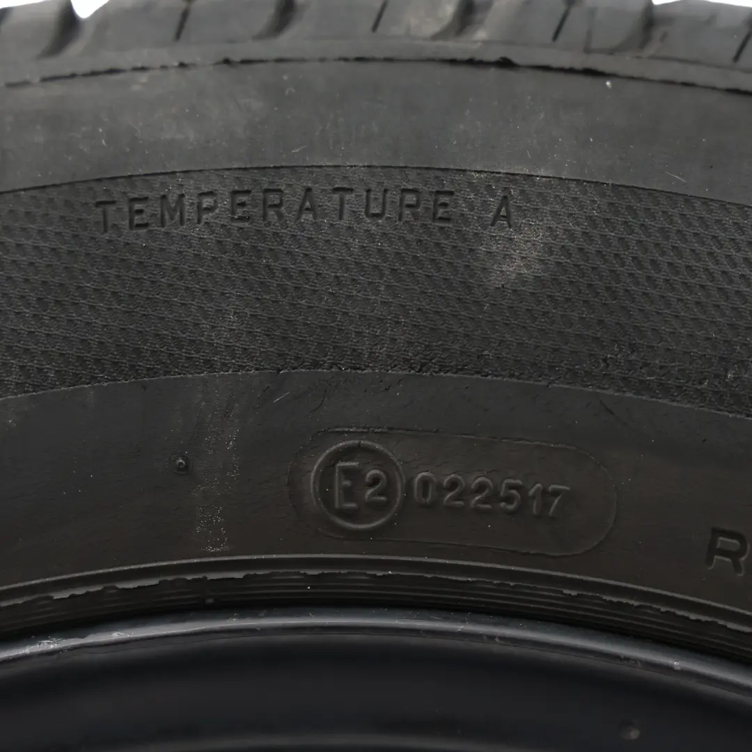Reserverad Kompakt Stahlfelge R15 6,5J Michelin 195/65 für Audi A4 B7 mit Teilenummer 8E0601027E Audi A4 B7 Reserverad Kompakt Stahlfelge R15 6,5J Michelin 195/65 - SKU 8E0601027E-1 - Teilenummer 8E0601027E