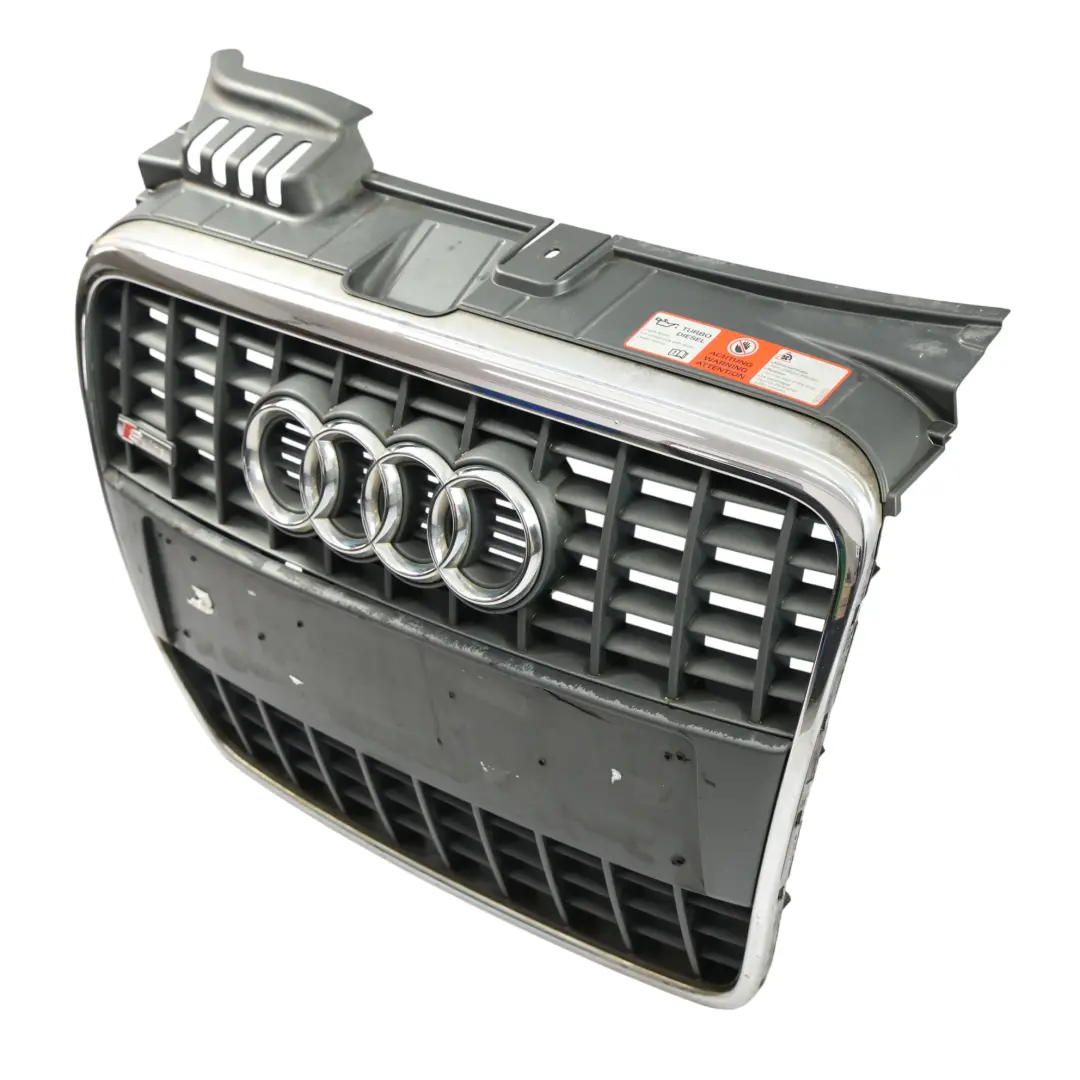 Front Grille Radiator Beam Trim Panel Cover Chrom to Audi A4 B7 S Line with Part number 8E0853651M Audi A4 B7 S Line Front Grille Radiator Beam Trim Panel Cover Chrom - SKU 8E0853651M-1 - Part number 8E0853651M