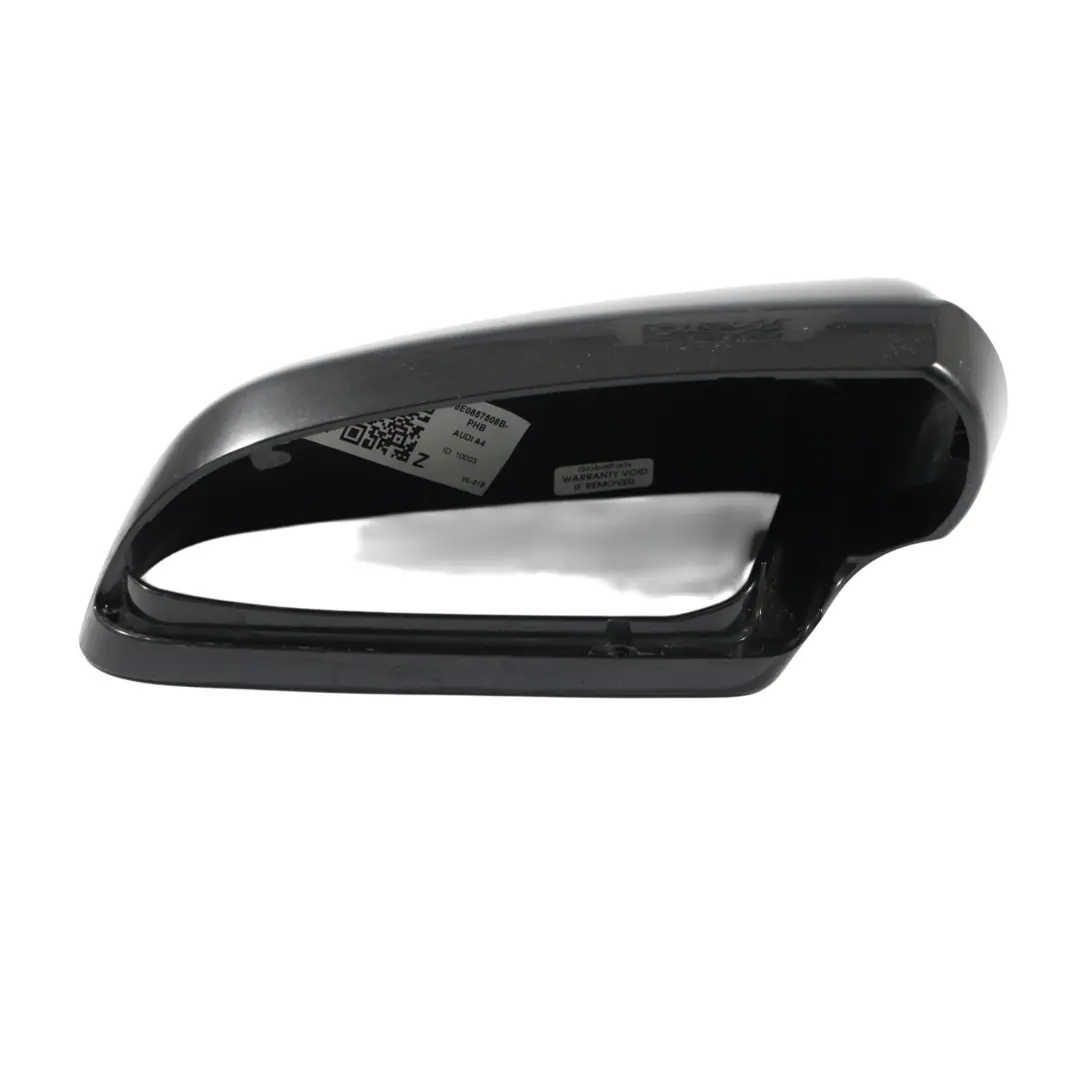 Pokrywa Lusterka Prawa Zewnętrzna Czarny Phantom Z9Y do Audi A4 B7 o numerze 8E0857508B Audi A4 B7 Pokrywa Lusterka Prawa Zewnętrzna Czarny Phantom Z9Y - SKU 8E0857508B-PHB - Numer Części 8E0857508B