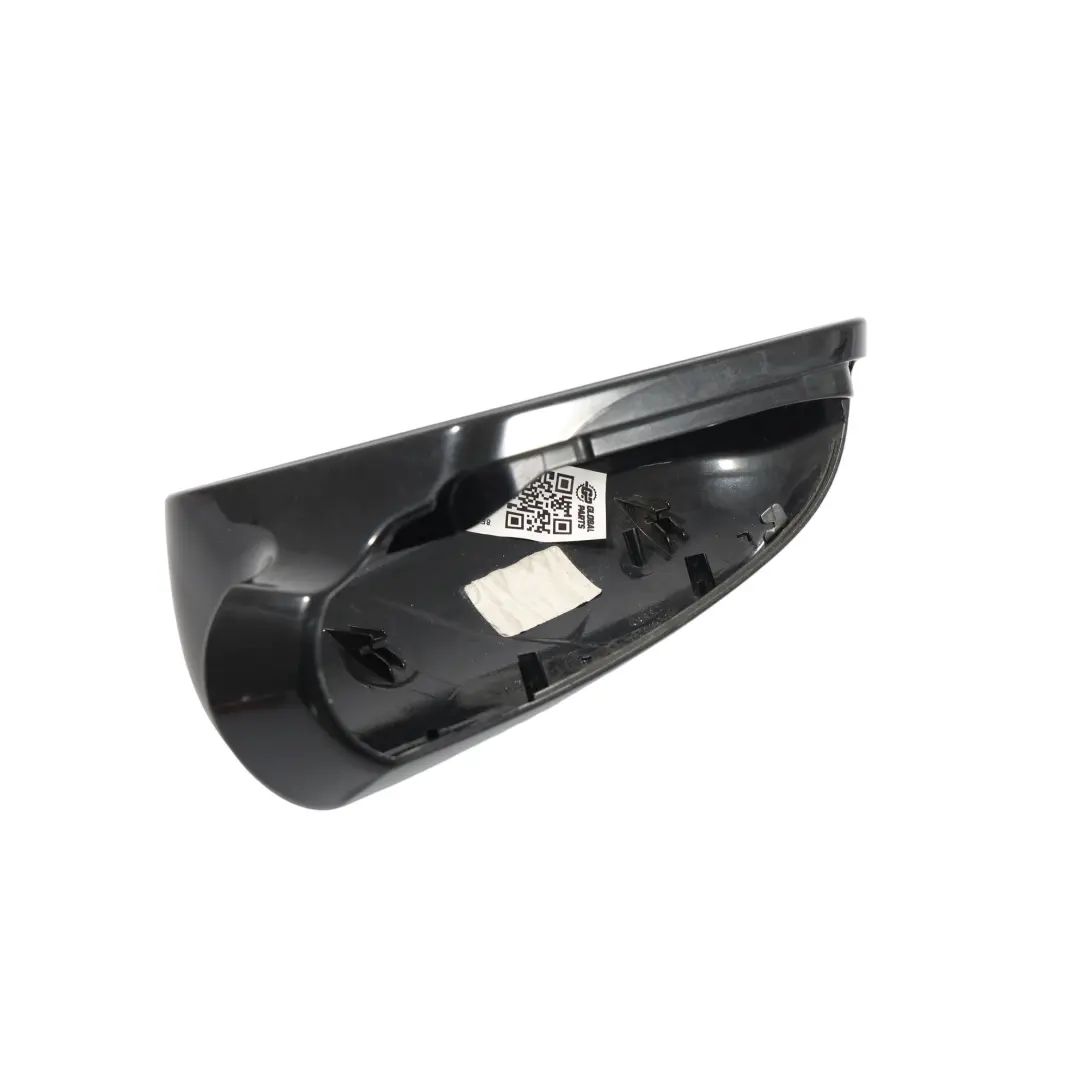Door Wing Mirror Cap Right O/S Outside Phantom Black Z9Y to Audi A4 B7 with Part number 8E0857508B Audi A4 B7 Door Wing Mirror Cap Right O/S Outside Phantom Black Z9Y - SKU 8E0857508B-PHB - Part number 8E0857508B
