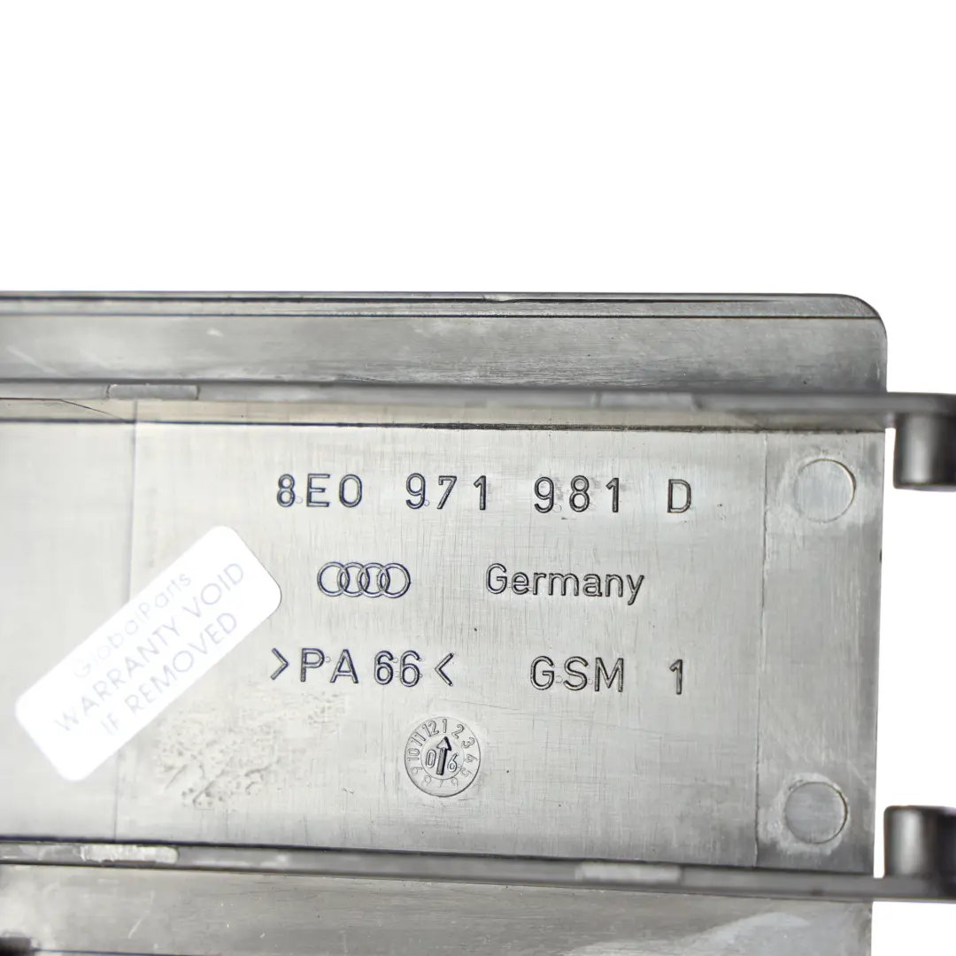 Audi A4 B7 Seat Exeo Copertura Connettore Cablaggio Anteriore - SKU 8E0971981D - Numero di parte 8E0971981D