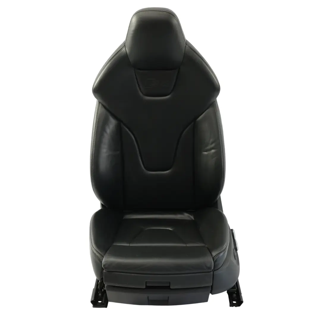 Audi S5 8T Cabrio Sedile Ant. S-Line Riscaldato Elettr. Pelle Nero Sin. - SKU 8F0881805G-2 - Numero di parte 8F0881805G