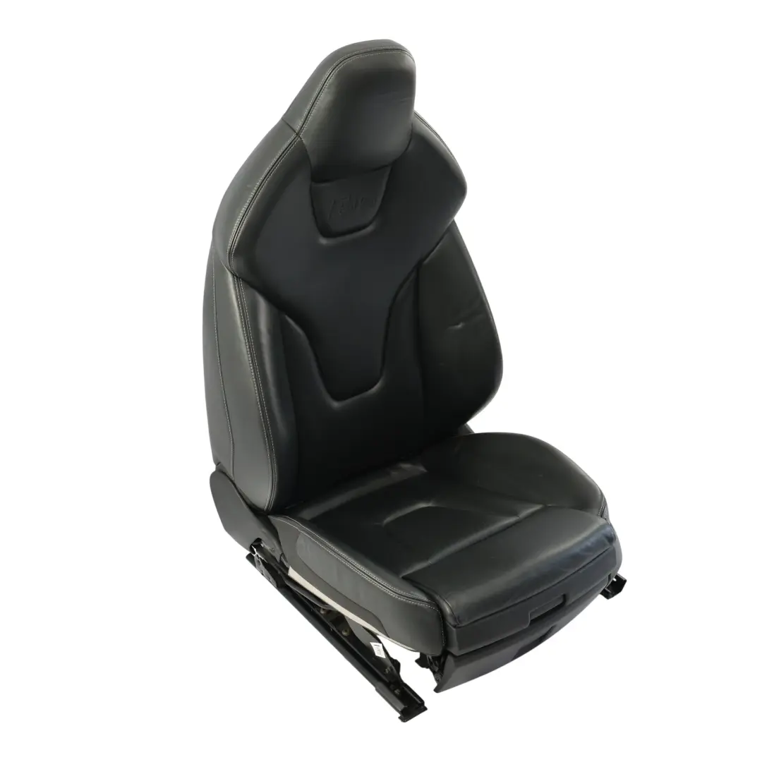 Audi S5 8T Cabrio Vordersitz S-Line Beheizt Elektrisch Leder Schwarz Links - SKU 8F0881805G-2 - Teilenummer 8F0881805G