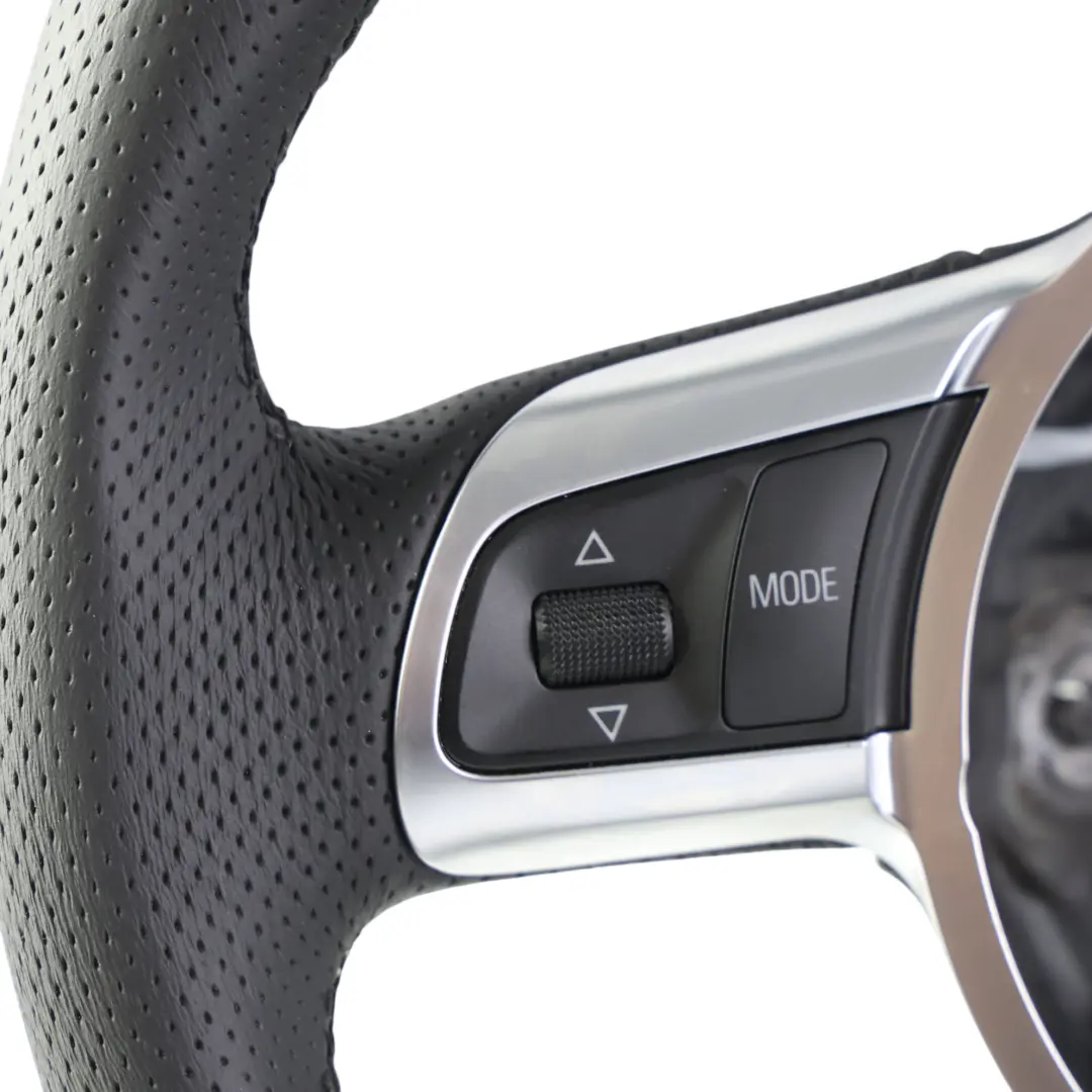 MK2 Volante NUEVO Cuero Negro Fondo Plano para Audi TT 8J con número de pieza 8J0419091B Audi TT 8J MK2 Volante NUEVO Cuero Negro Fondo Plano - SKU 8J0419091B-4 - Número de pieza 8J0419091B