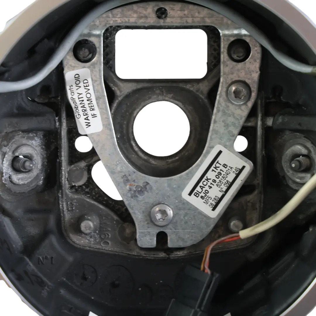 MK2 Steering Wheel NEW Black Leather Flat Bottom to Audi TT 8J with Part number 8J0419091B Audi TT 8J MK2 Steering Wheel NEW Black Leather Flat Bottom - SKU 8J0419091B-4 - Part number 8J0419091B