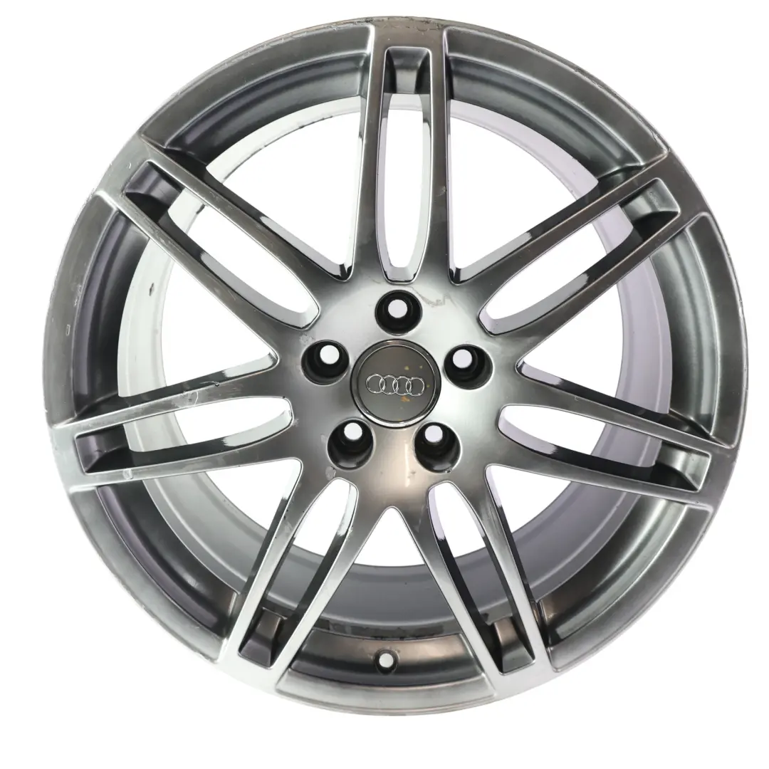 TTRS 8J Wheel Alloy Rim 19" 9J ET:52 7 Twin Spoke to Audi TT with Part number 8J0601025AG Audi TT TTRS 8J Wheel Alloy Rim 19" 9J ET:52 7 Twin Spoke - SKU 8J0601025AG-8 - Part number 8J0601025AG